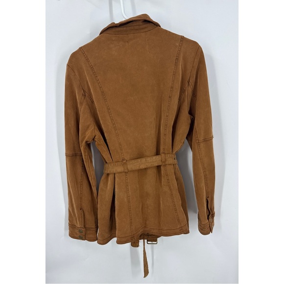 Anthropologie Everyday Belted Moto Jacket L - Picture 2 of 16